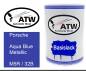Preview: Porsche, Aqua Blue Metallic, M5R / 32B: 500ml Lackdose, von ATW Autoteile West.